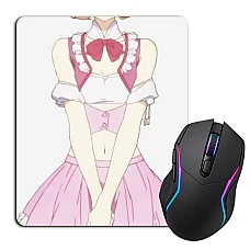 Mouse pad with print Beyond The Boundary Beautiful Kuriyama Mirai