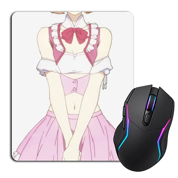 Mouse pad with print Beyond The Boundary Beautiful Kuriyama Mirai