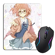 Mouse pad with print Beyond The Boundary Kuriyama