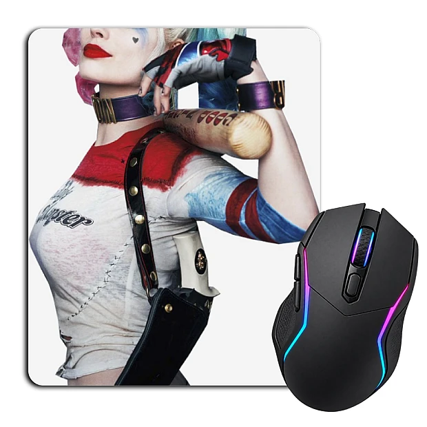 Mouse pad with print Suicide Squad Harley Quinn
