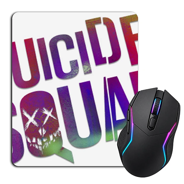 Mouse pad with print Suicide Squad Bright Logo