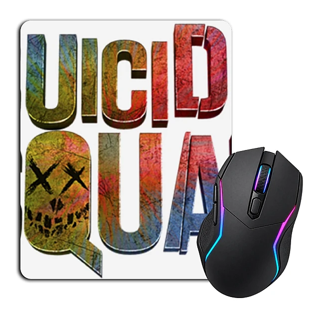 Mouse pad with print Suicide Squad Creative Logo