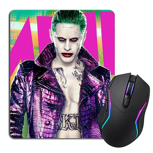 Mouse pad with print Suicide Squad Hero Joker