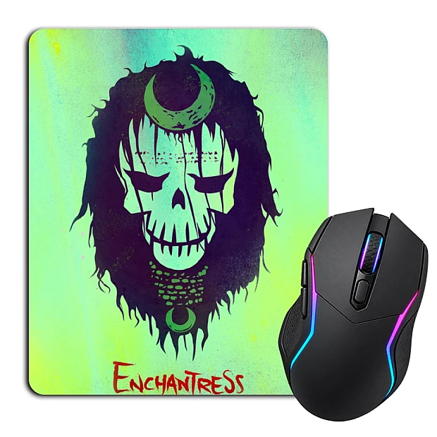 Mouse pad with print Suicide Squad Enchantress Art