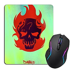 Mouse pad with print Suicide Squad Diablo Art