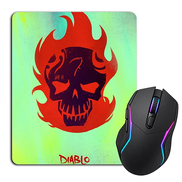 Mouse pad with print Suicide Squad Diablo Art