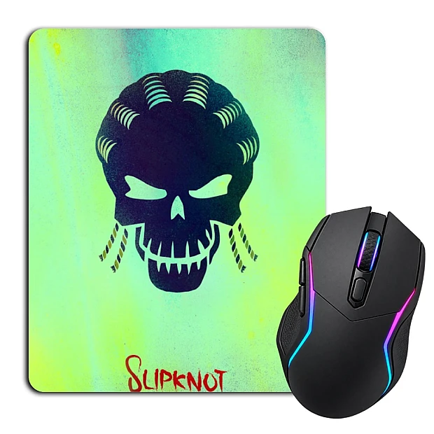 Mouse pad with print Suicide Squad Slipknot Art