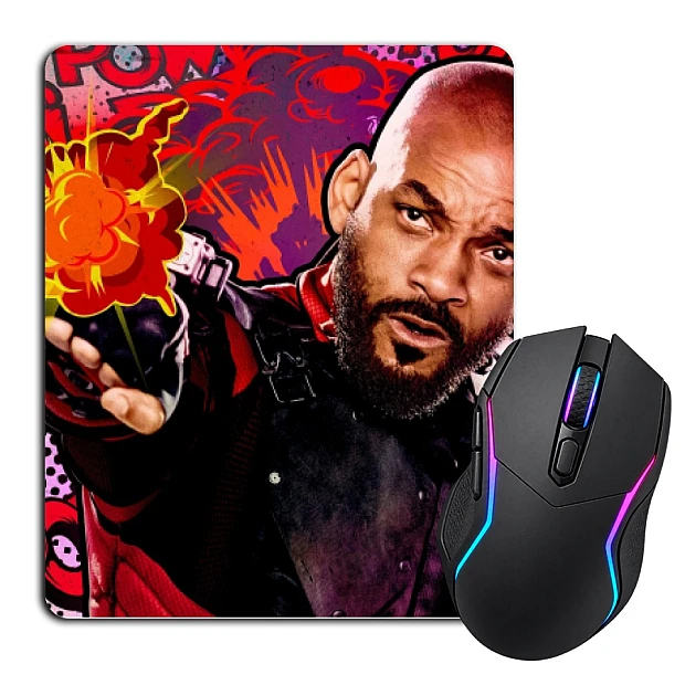 Mouse pad with print Suicide Squad Deadshot Hero