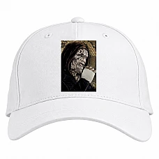 Baseball cap with Print Suicide Squad Killer Croc - white