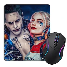 Mouse pad with print Suicide Squad Harley Quinn With Joker