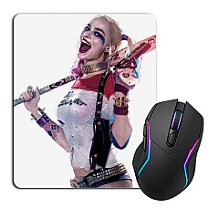 Mouse pad with print Suicide Squad Harley Quinn Print