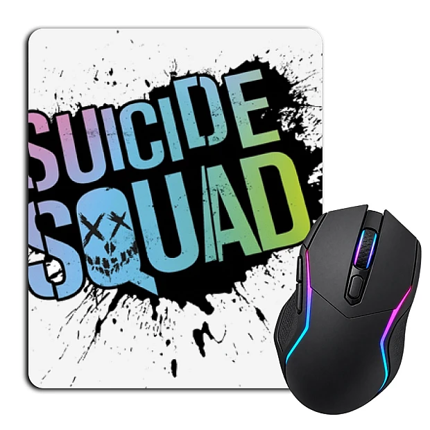Mouse pad with print Suicide Squad Cute Logo