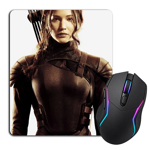 Mouse pad with print The Hunger Games Katniss Everdeen