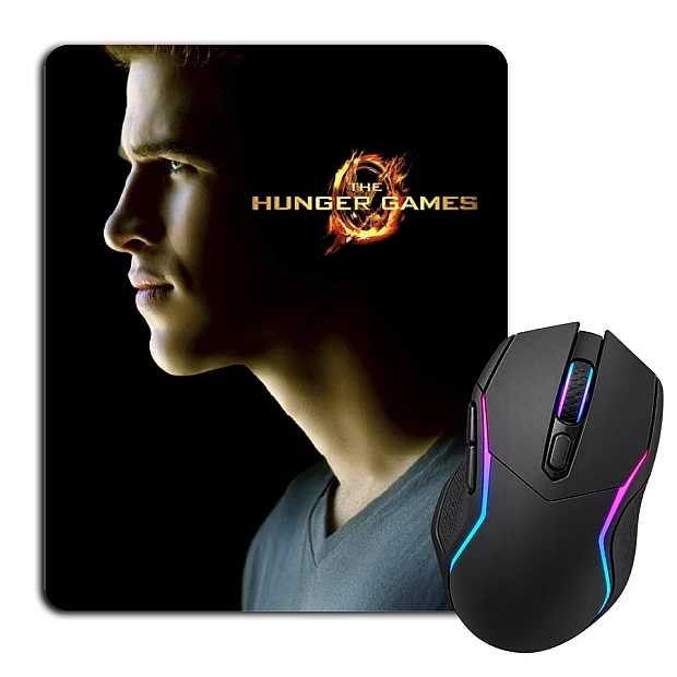 Mouse pad with print The Hunger Games Gale Hero