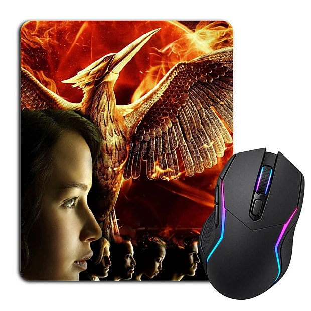 Mouse pad with print The Hunger Games Heroes