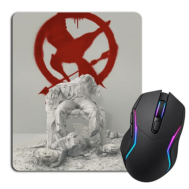 Mouse pad with print The Hunger Games Anarchy