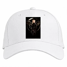 Baseball cap with Print The Hunger Games Hero - white