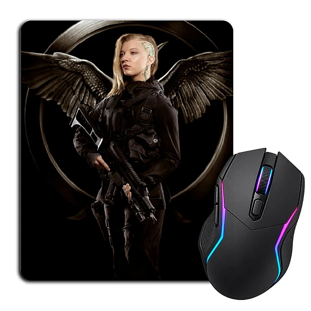 Mouse pad with print The Hunger Games Hero