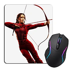 Mouse pad with print The Hunger Games Main Hero Katniss Everdeen