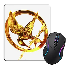 Mouse pad with print The Hunger Games Gold Bird