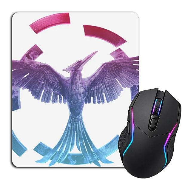 Mouse pad with print The Hunger Games Bright Bird