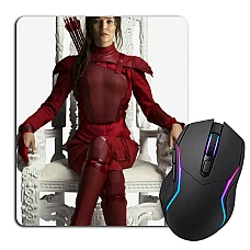 Mouse pad with print The Hunger Games Katniss Everdeen Throne