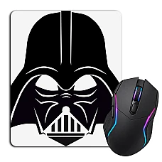 Mouse pad with print Star Wars Darth Vader Logo