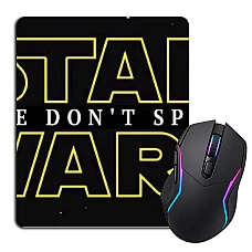 Mouse pad with print Star Wars Do Not Spoil