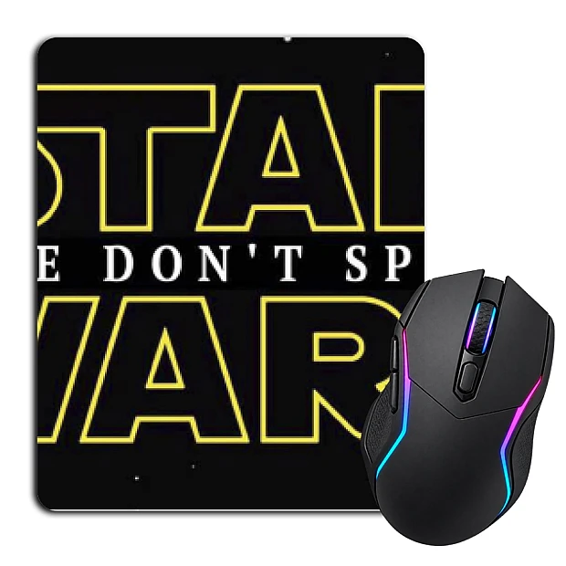 Mouse pad with print Star Wars Do Not Spoil