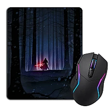 Mouse pad with print Star Wars Dark Forest