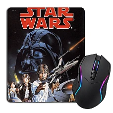 Mouse pad with print Star Wars Main Theme