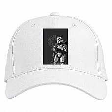 Baseball cap with Print Star Wars Storm Trooper - white