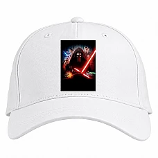 Baseball cap with Print Star Wars Heroes - white