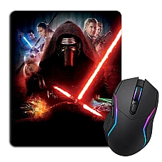 Mouse pad with print Star Wars Heroes