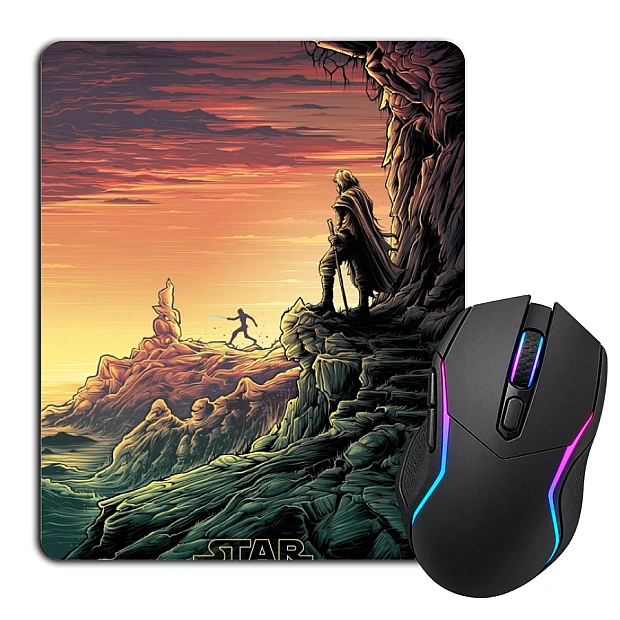 Mouse pad with print Star Wars Planet