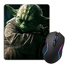 Mouse pad with print Star Wars Yoda