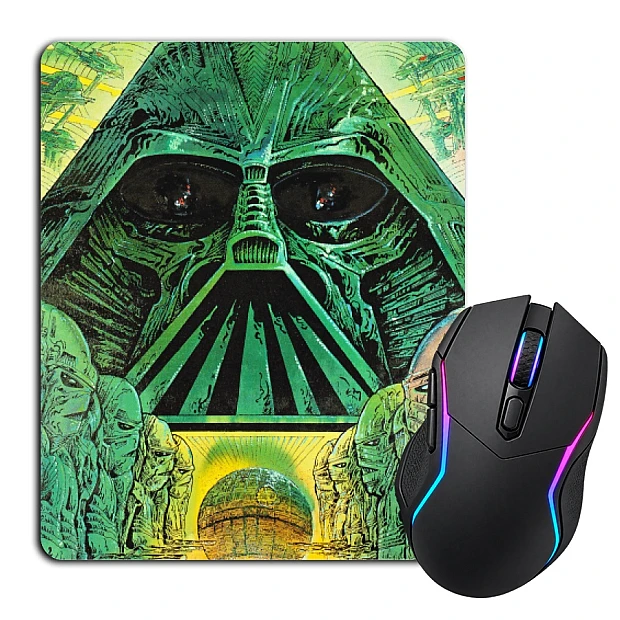 Mouse pad with print Star Wars Darth Vader Theme