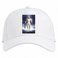 Baseball cap with Print Star Wars Storm Trooper Hero - white