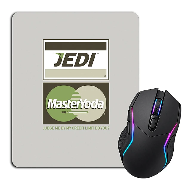 Mouse pad with print Star Wars Master Yoda