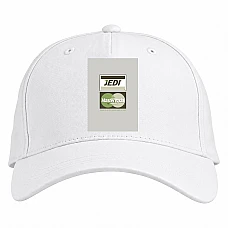 Baseball cap with Print Star Wars Master Yoda - white