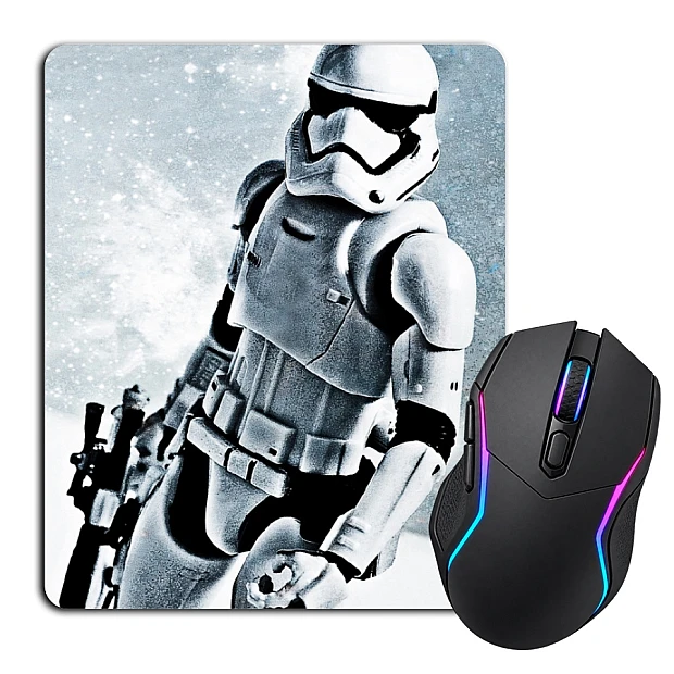 Mouse pad with print Star Wars Storm Trooper Print
