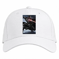 Baseball cap with Print Star Wars Cute Darth Vader - white