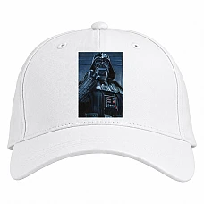 Baseball cap with Print Star Wars Darth Vader Hero Print - white