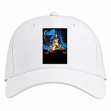 Baseball cap with Print Star Wars Characters - white
