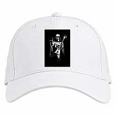 Baseball cap with Print Star Wars Darth Vader Guitar - white