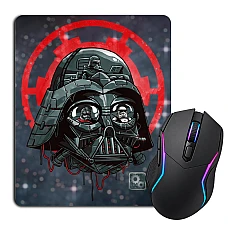 Mouse pad with print Star Wars Darth Vader Head
