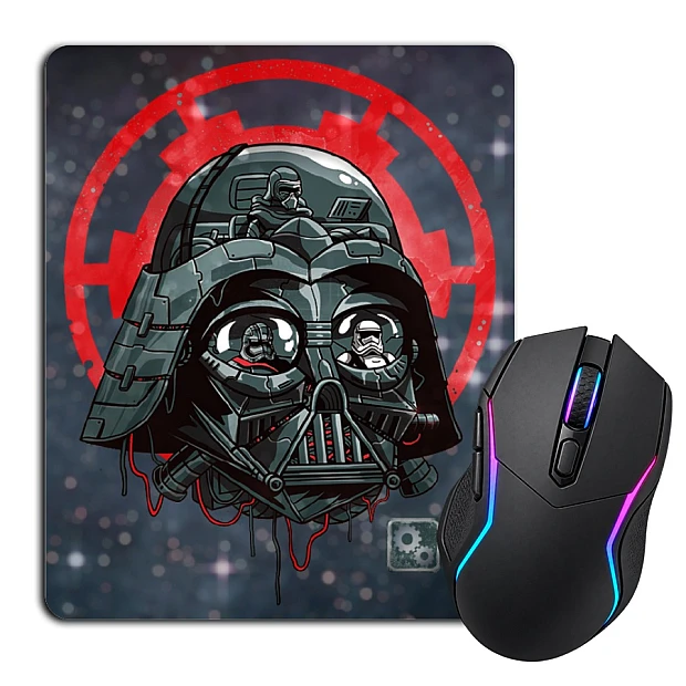 Mouse pad with print Star Wars Darth Vader Head