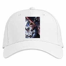 Baseball cap with Print Star Wars All Heroes - white