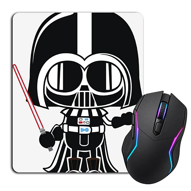 Mouse pad with print Star Wars Little Darth Vader