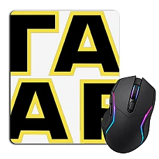 Mouse pad with print Star Wars Logo Print